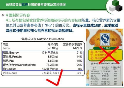 干貨 預(yù)包裝食品標(biāo)簽通用要求及常見錯(cuò)誤匯總